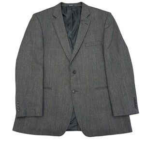 Saddlebred Herringbone Sport Coat Wool Blend 50L